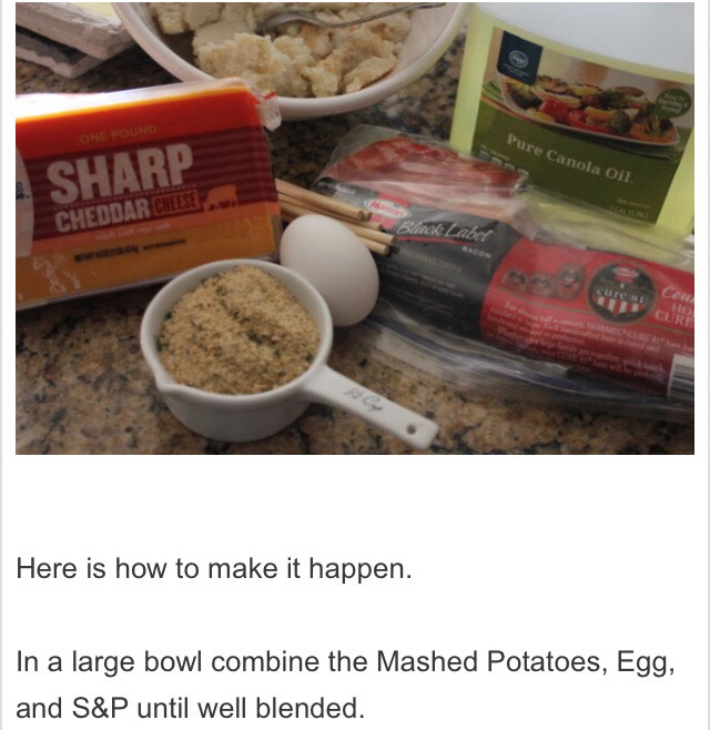 Mashed Potato Bacon Bombs! 😋👌💣