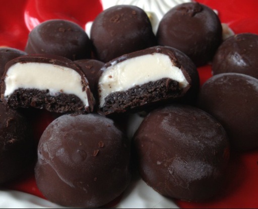 Final product varies (try different things like douse truffles in white chocolate or vice versa) 