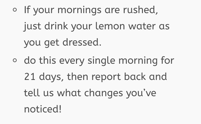 21 DAY MORNING DETOX ROUTINE!