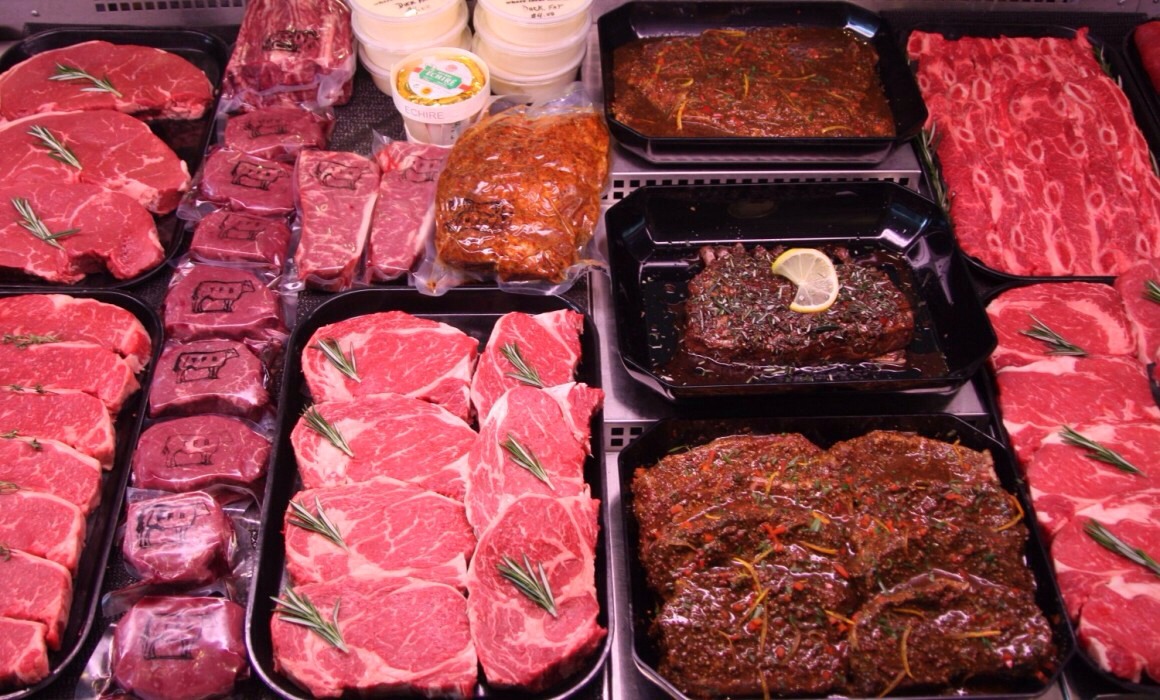 Whatever Meat Your Recipe is calling for.  Most recipes can easily interchange beef, pork and chicken.  Sure, it is going to taste different but it will probably taste fine.