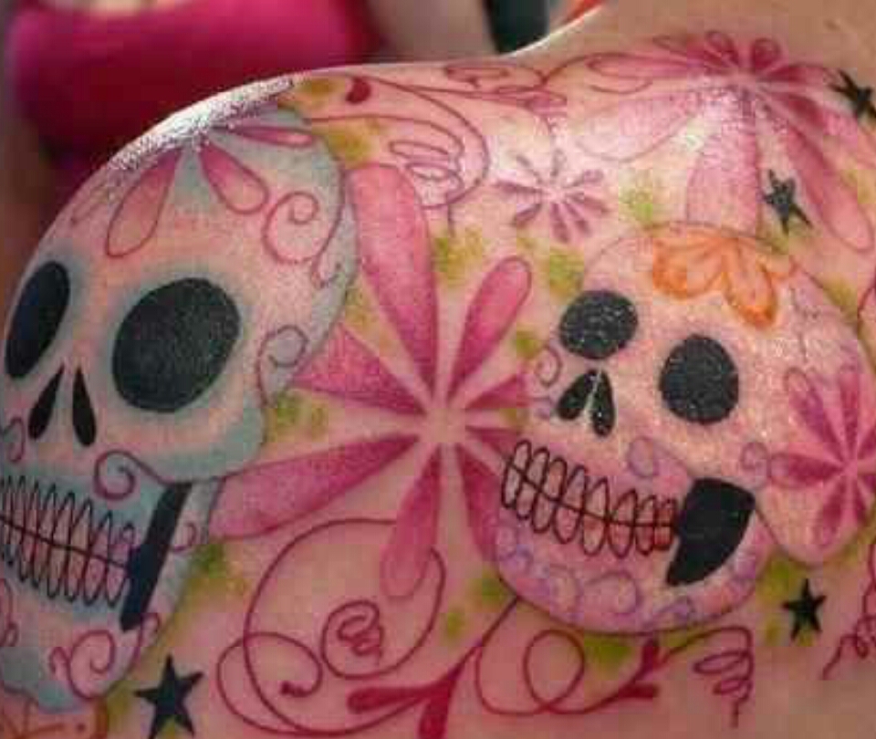 Amazing Sugar Skull Tattoos!