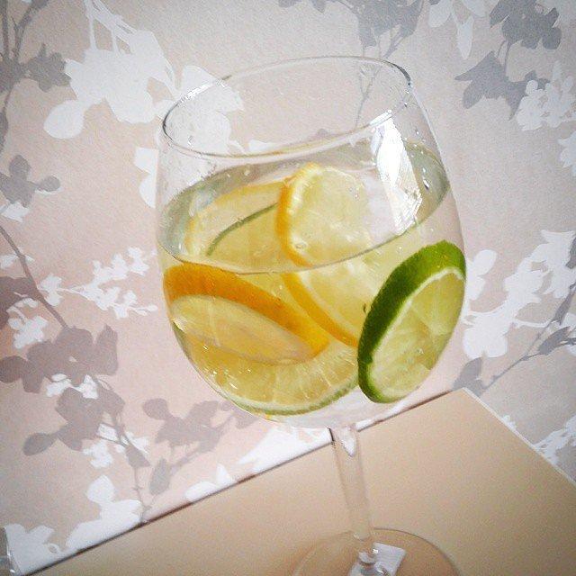 Why Not Put It in a Wine Glass?
Wine is made from fruit, so this fruit water will trick you, right? 