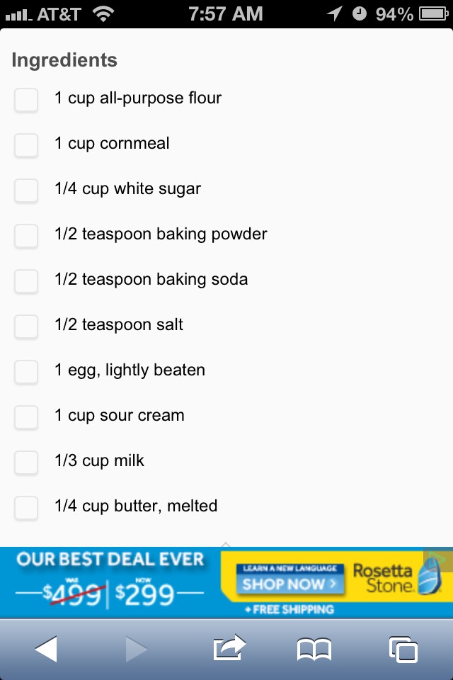 Best Sweet Cornbread Recipe 