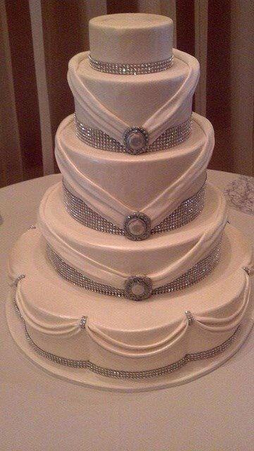 Bling Wedding Cakes 