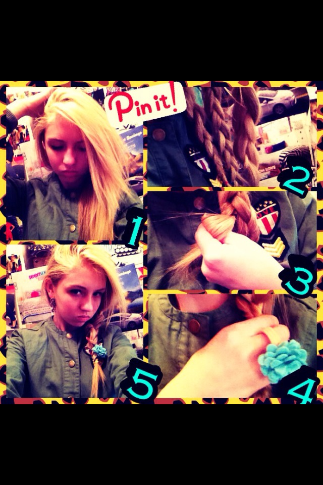 The triple braid! Also a nice idea for school 😁👏