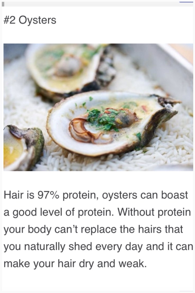 Foods For Healthy Hair! 