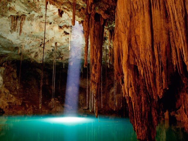 11. Cenote Dzitnup, Yucatan, Mexico