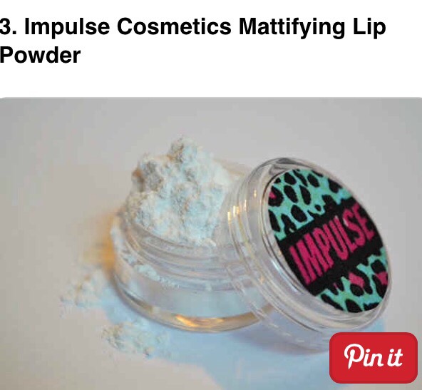 Changes any satin or shiny lip colour into a matte with this magical powder - $2.99