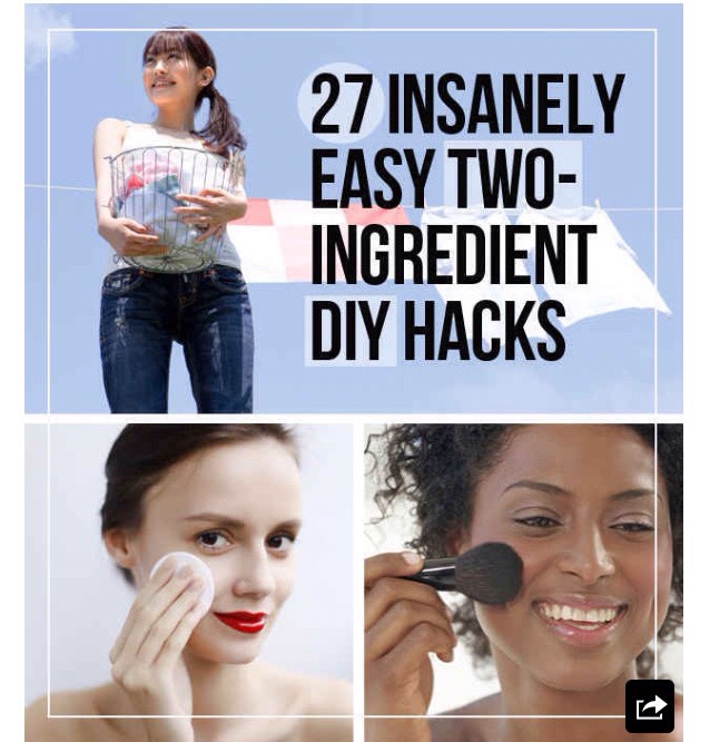 27 Insane Easy Two INGREDIENTS  DIYs Must See !!!