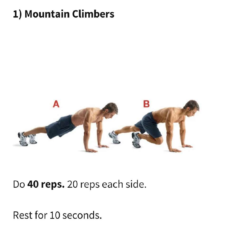 Four Moves To Get You Abs In A Month!