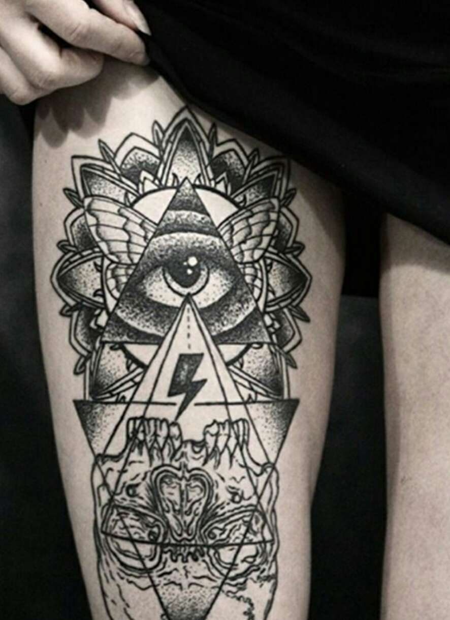 Beautiful Thigh Tattoos!!!!