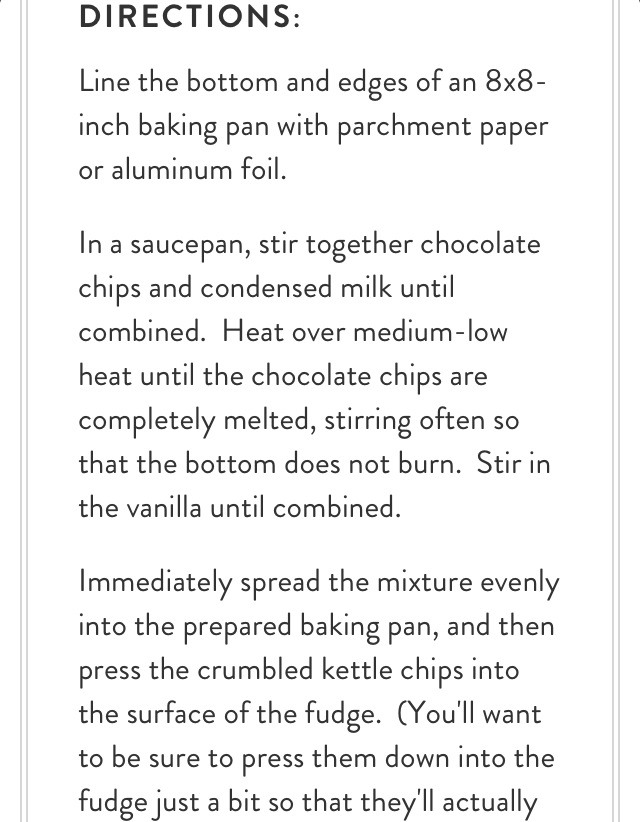 5 Ingredient Kettle Chip Chocolate Caramel Fudge 