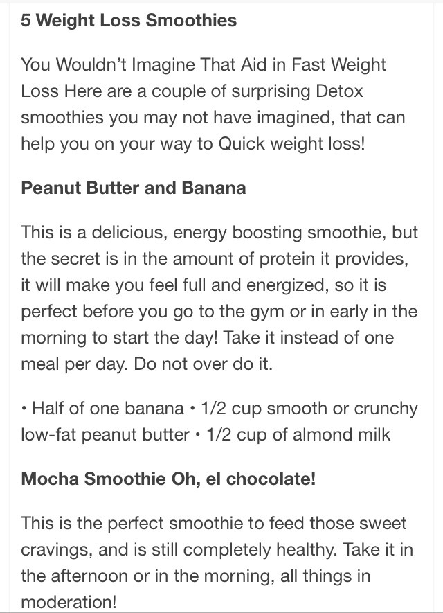 💥✨5 Weight loss Smoothies For Fast Weight loss✨💥