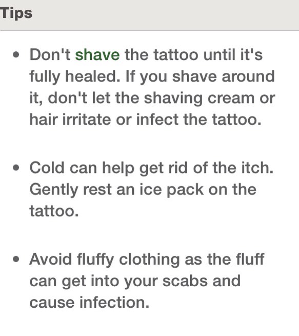 How To Care For A New Tattoo✨