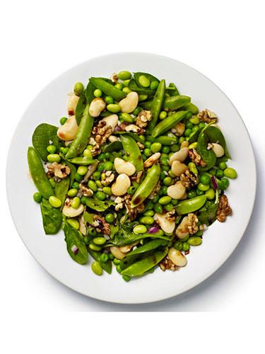 Pea and bean salad