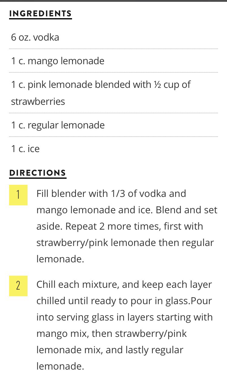 4 Amazing Alcoholic Drink Recipes You Need To Try 