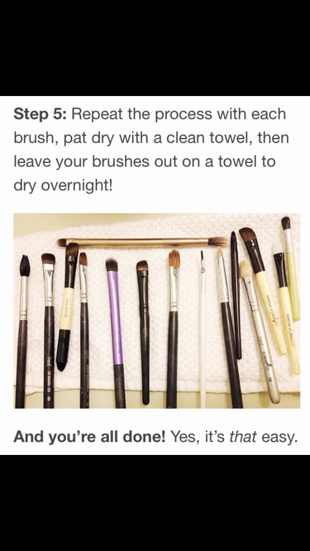 How To: Clean Makeup Brushes🙌🏼❤️