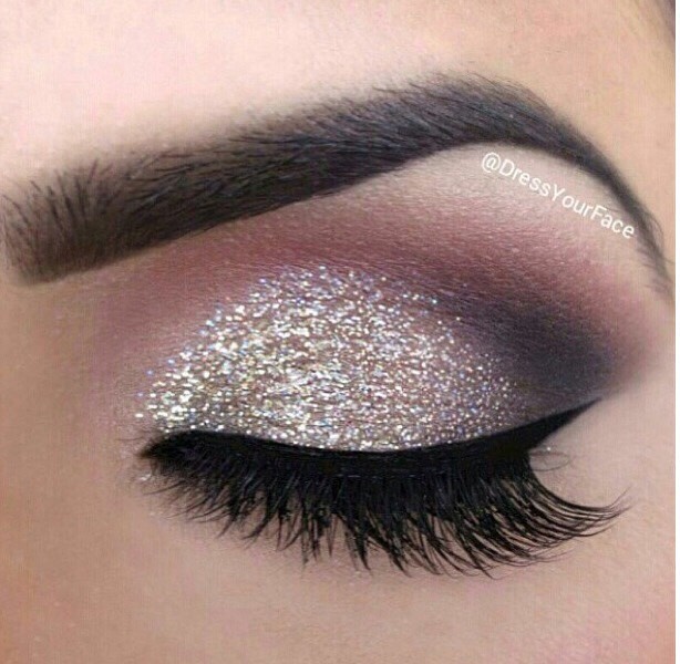 Glitter Eyeshadow Makeup🔮