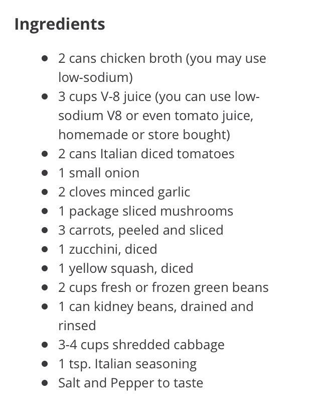 Magic Soup That Loss Your  Weight