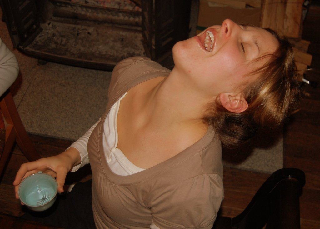 A salt + water gargle 