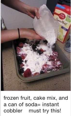 Easy cobbler recipe! 