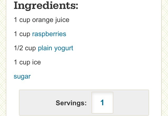 Clean Eating Breakfast Smoothie