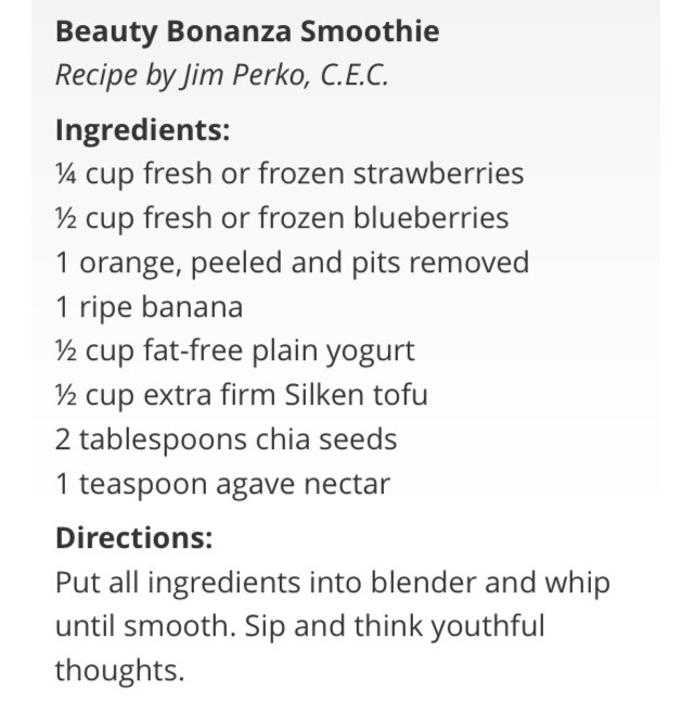 Beautifying Smoothie Recipes!!!