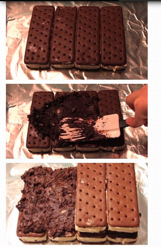 No Bake Oreo Ice Cream Cake😋😋