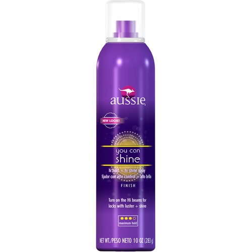 Then wipe the baby powder off and spray with hairspray