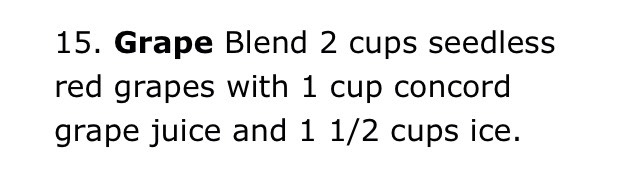 Smoothie Recipes 