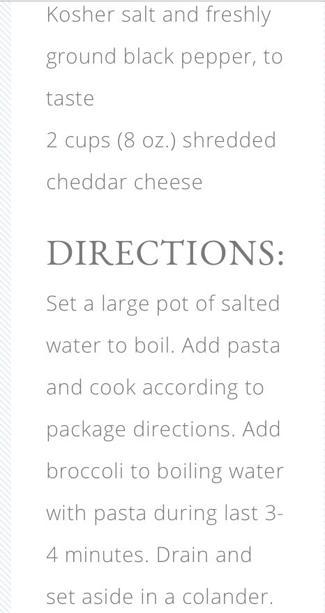 Creamy Ham And Broccoli Mac N Cheese