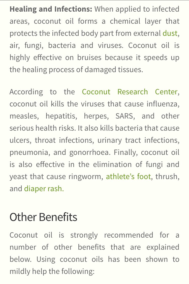 ✨All About Coconut Oil✨