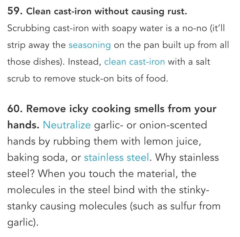 7⃣3⃣ Kitchen Hacks To Save Time, Get Organised And Stay Sane. 😏