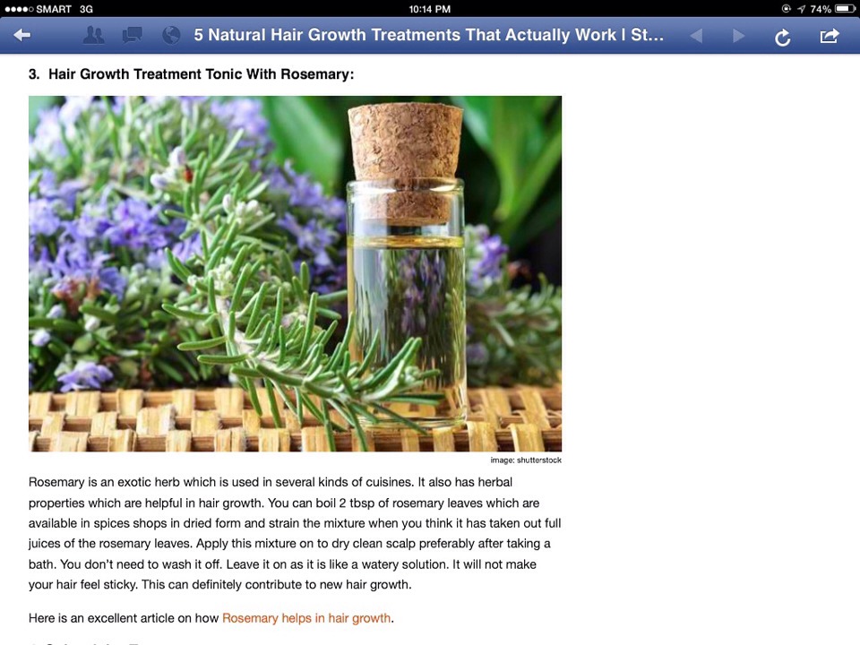 Natural Hair Growth Treatments