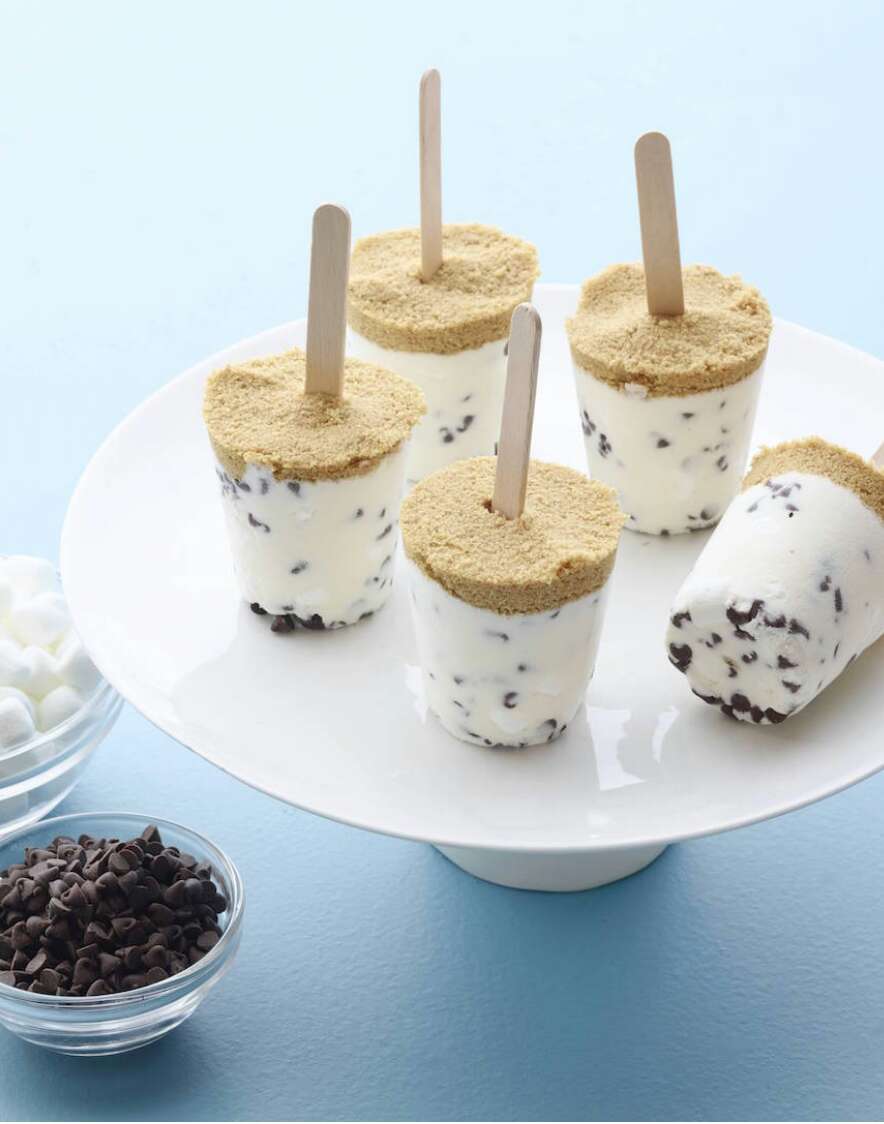Smores Cheesecake Pops!