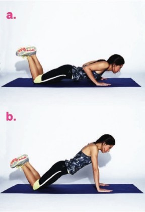 Modified push-ups 