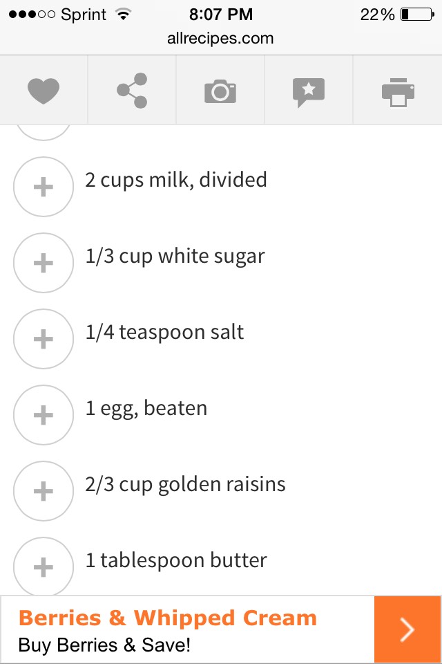 Rice Pudding 
