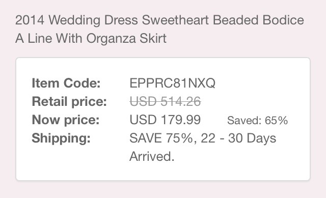 Beautiful Wedding Dresses UNDER $500! π #tipit