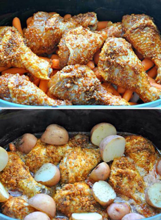 Slow Cooker Smothered Chicken Recipe!