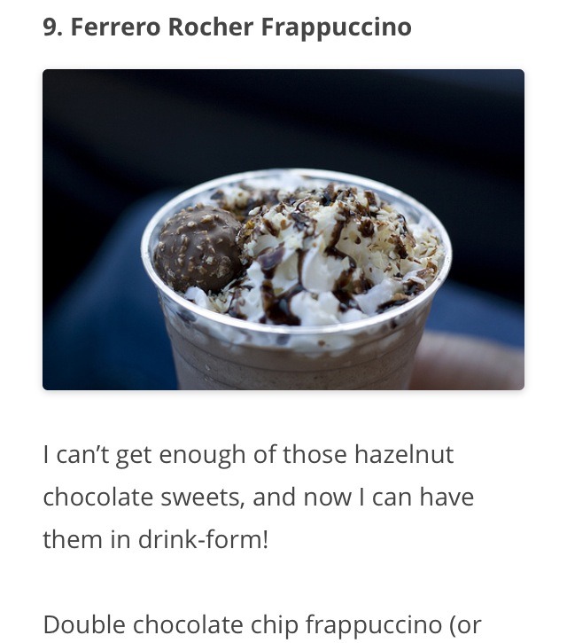 💟❕35 Secret Starbucks Drink You Didn't Know You Could Order❕💟