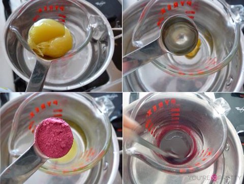 Beet Blush and Lip Gloss

http://yumuniverse.com/easy-diy-beet-powder-cream-blush/