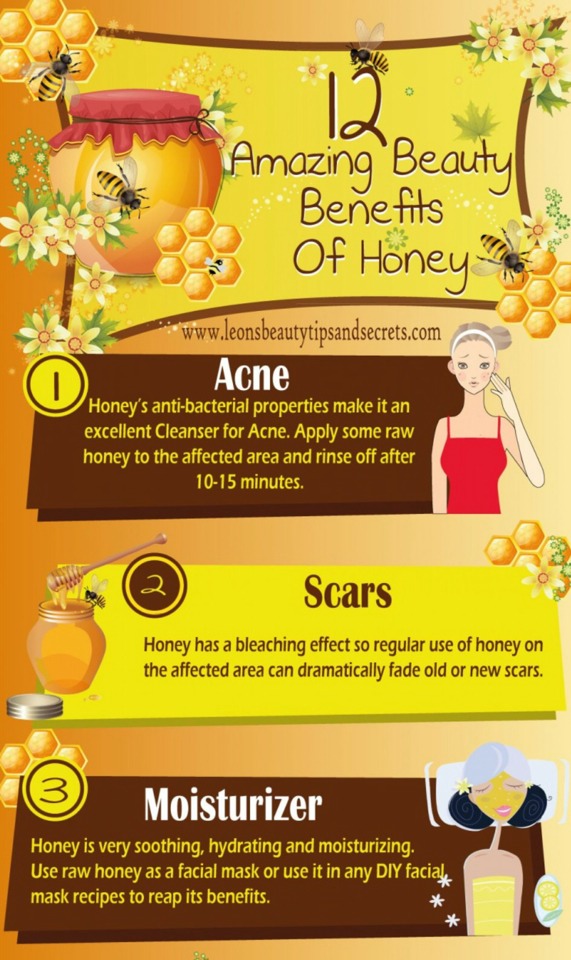 🍯3⃣2⃣ Amazing Beauty Benefits & Uses Of Honey! 🍯 
