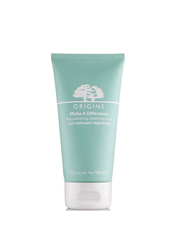 Next up is cleanser. I use make a difference rejuvenating cleansing milk by origins but you can use whatever cleanser you like or one that is good for your skin type. 