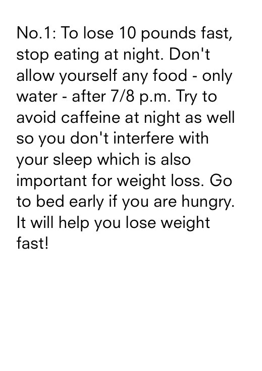 How To Lose Weight Quick