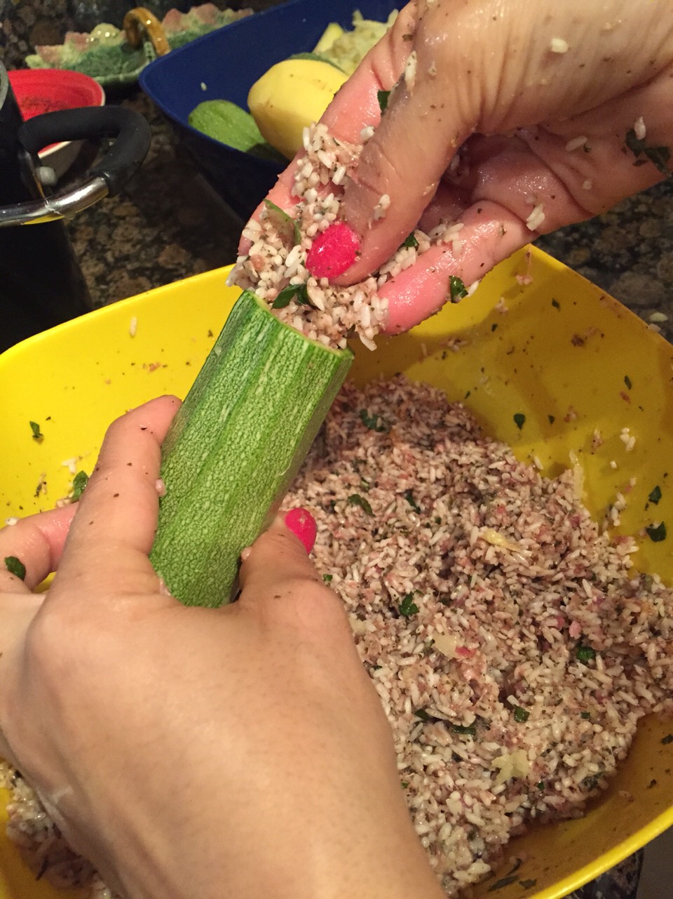 Stuffed Zucchini (yummy Recipe)