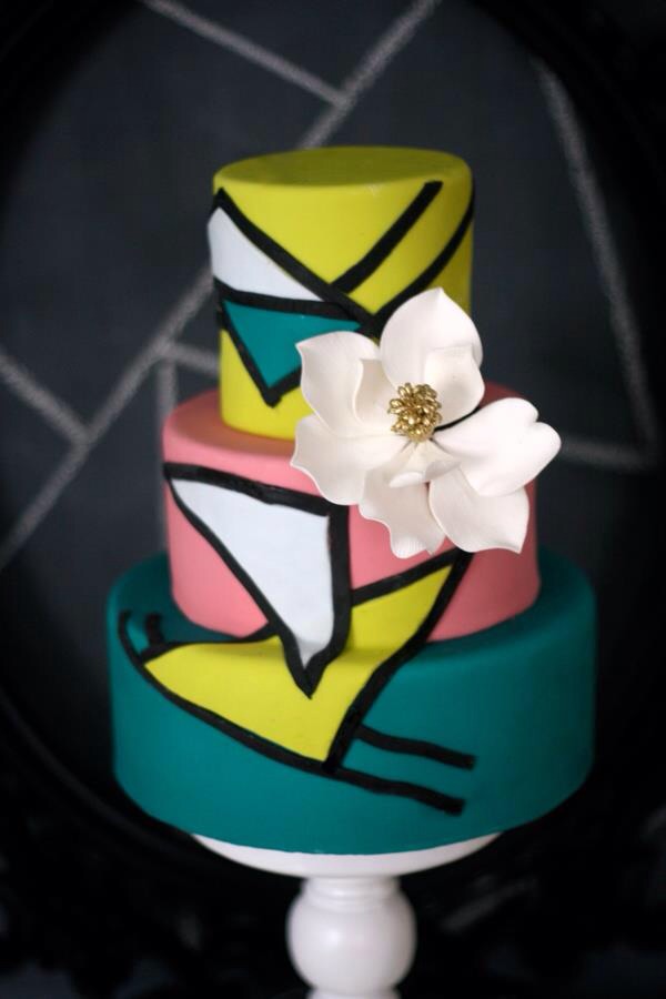 Abstract Wedding Cakes! 
