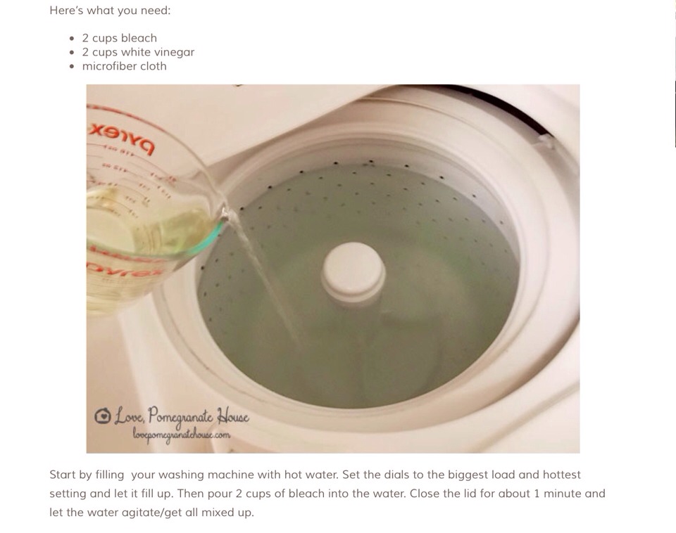 💖How to Clean Your Washing Machine💖