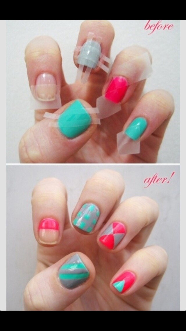 SUPER EASY STEP-by-STEP NAIL ART