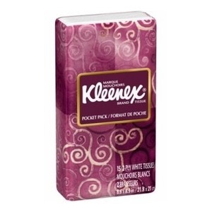 19. POCKET SIZED TISSUES
Great for when you have a cold but can't haul a big box of tissues with you everywhere😷