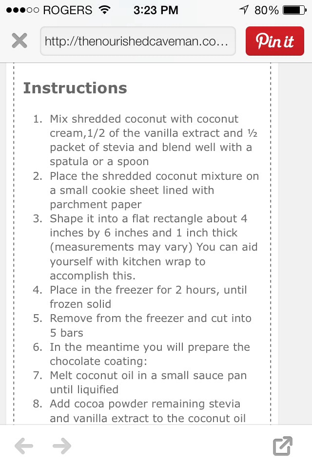 Coconut Chocolate Bar Recipe!